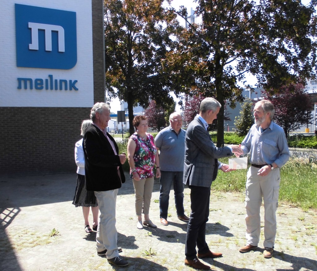 Peter Rikken Meilink verrast de zonnebloemloterij!