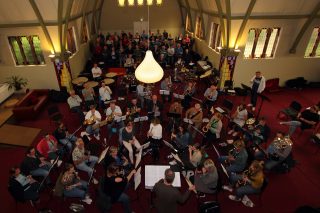 Zomerklanken Schaapskooi Concert Euphonia en Eibergs Mannenkoor