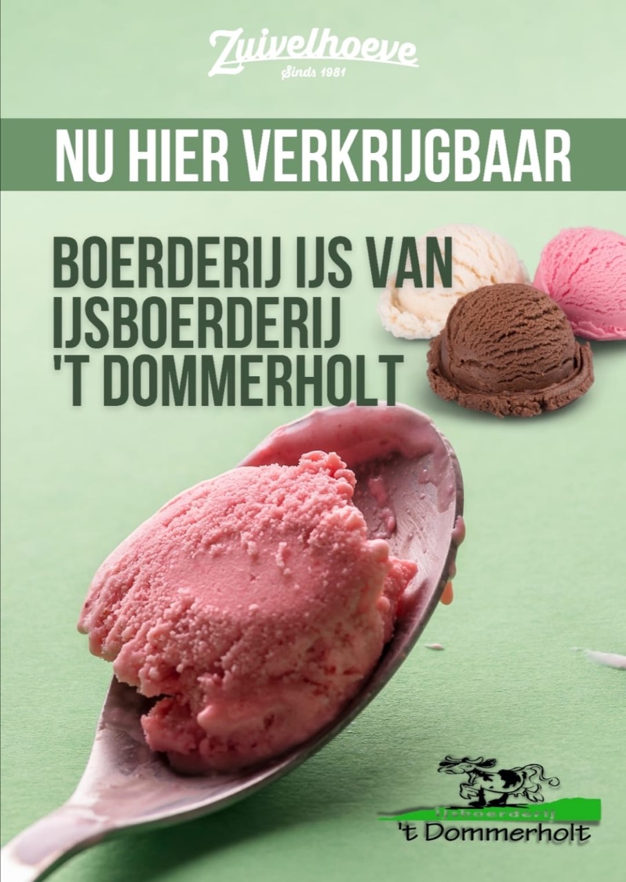Hamburger kwaadaardig ontsmettingsmiddel Nieuws uit Berkelland » Zuivelhoeve Eibergen gaat ijs van 't Dommerholt  verkopen - Eibergen, Neede, Borculo en Ruurlo!
