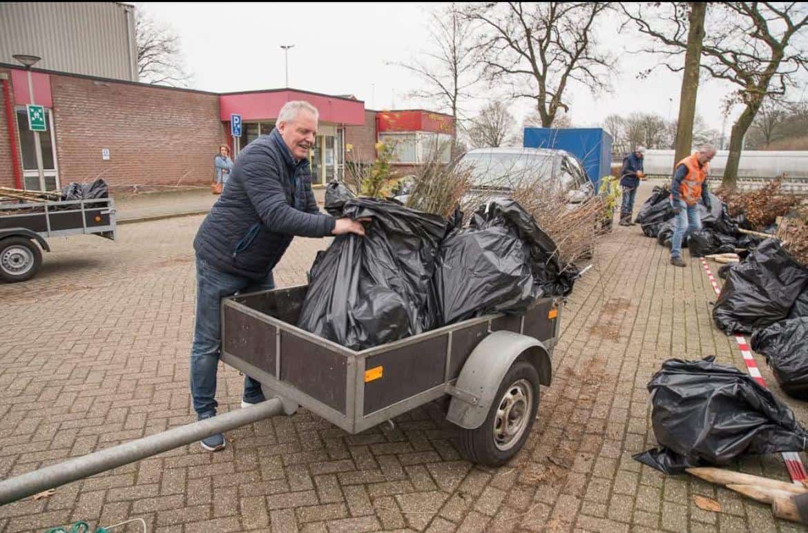 Hagen, bosjes en lanen voor ecologische verbinding voor 26 grond eigenaren in Beltrum