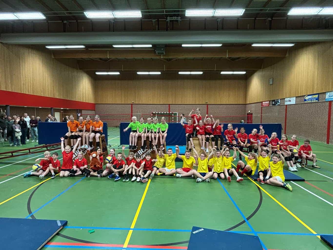 Berkelland schoolvolleybal kampioenschap in Beltrum -