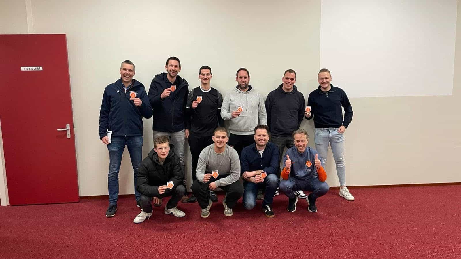 v.v. Rietmolen verwelkomt vier nieuwe clubscheidsrechters