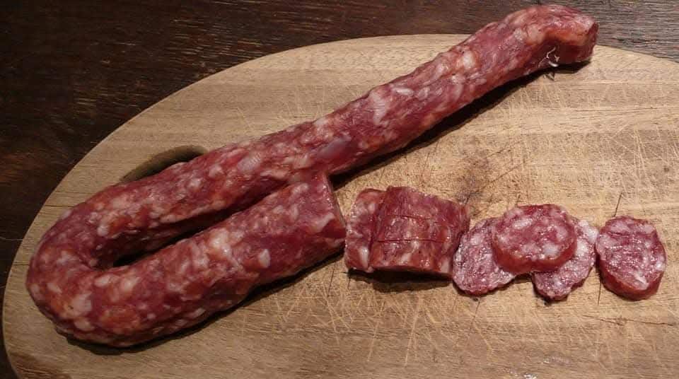 Jaarlijkse worstactie van muziekvereniging De Eendacht uit Haarlo