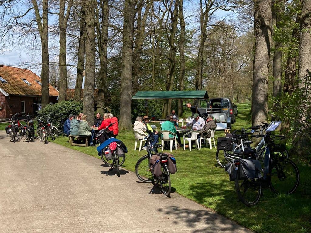 Fietstocht van Crescendo Rekken