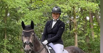 Romy Drees van de Needse Pasruiters wint in Winterswijk -