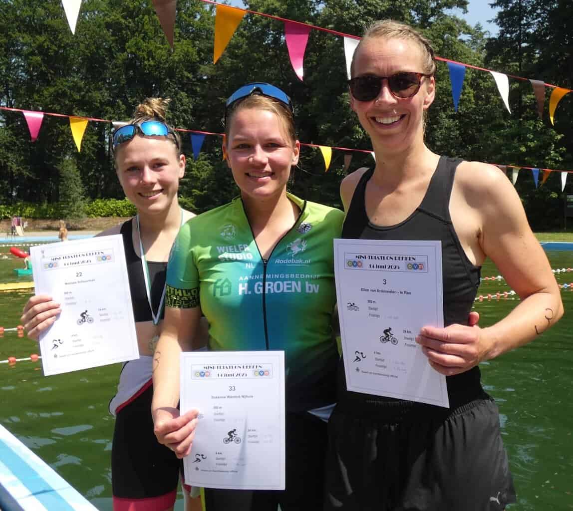 Sensatie bij de OVM Minitriatlon Rekken 2025