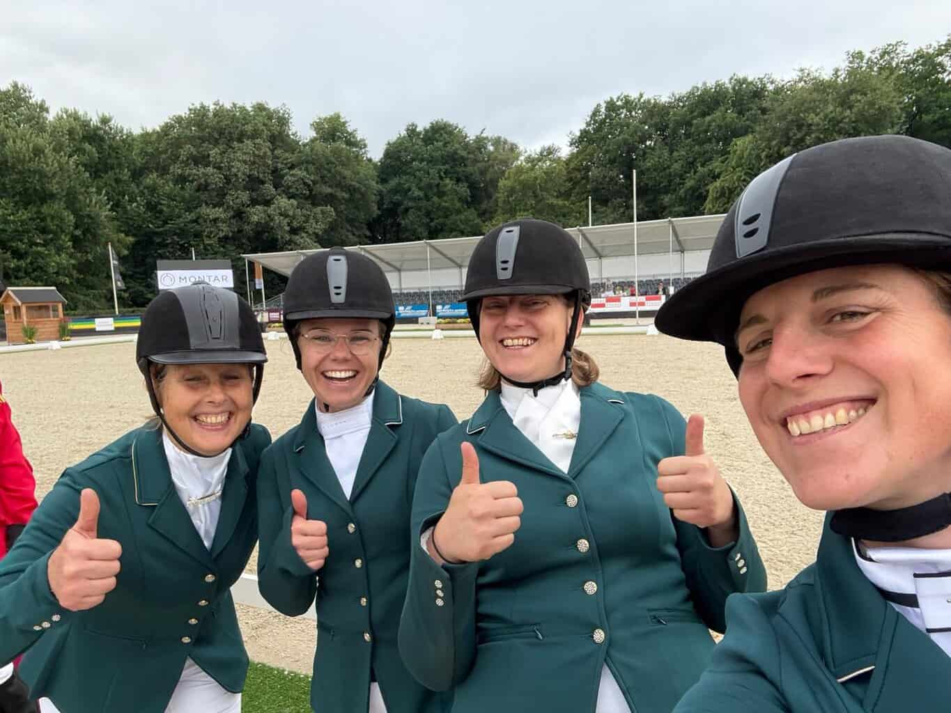 Paardenteam Molenruiters Rekken vierde in Ermelo -