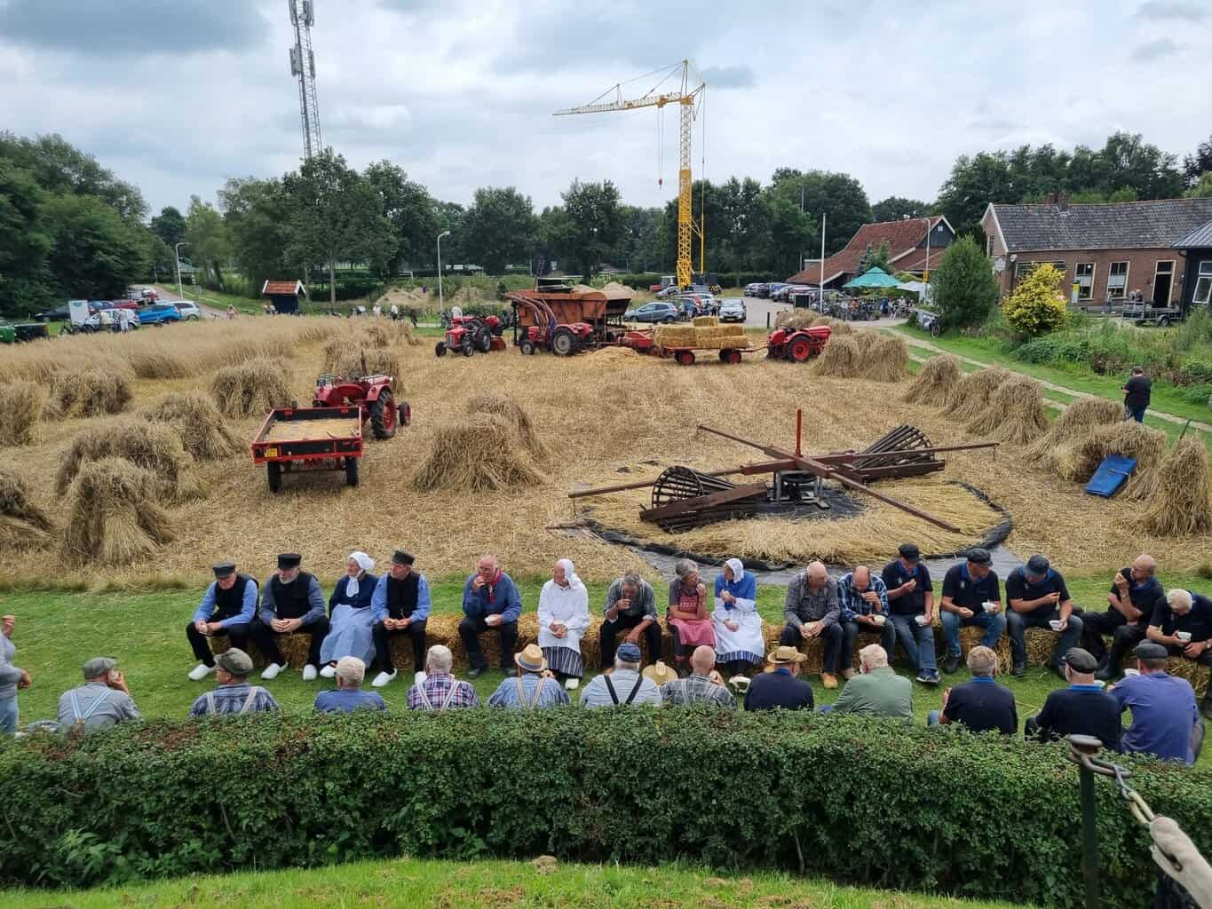 fotoreportage: Geslaagd Ouderwets Oogstfeest bij de Piepermolen in Rekken