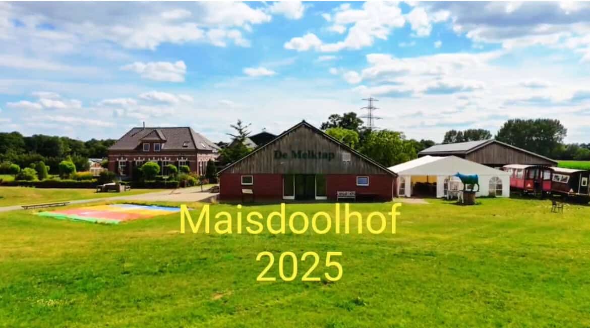 Maisdoolhof Geesteren geopend bij Beleefboerderij De Melktap