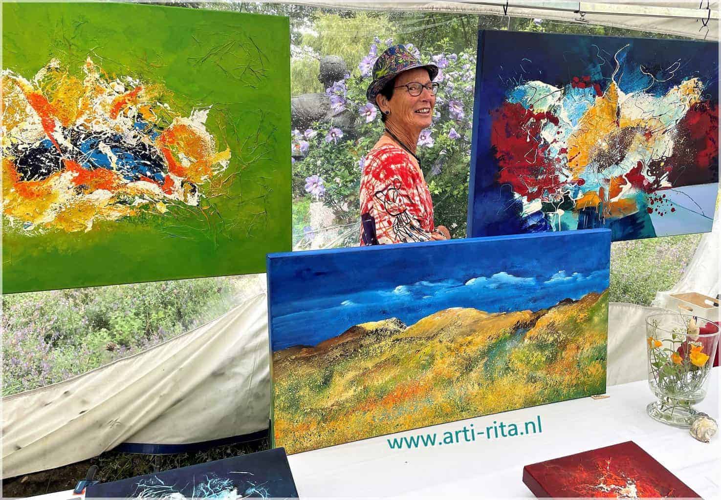 Huis-Tuin Galerie Arti-Rita kleurt in Gelselaar start in augustus