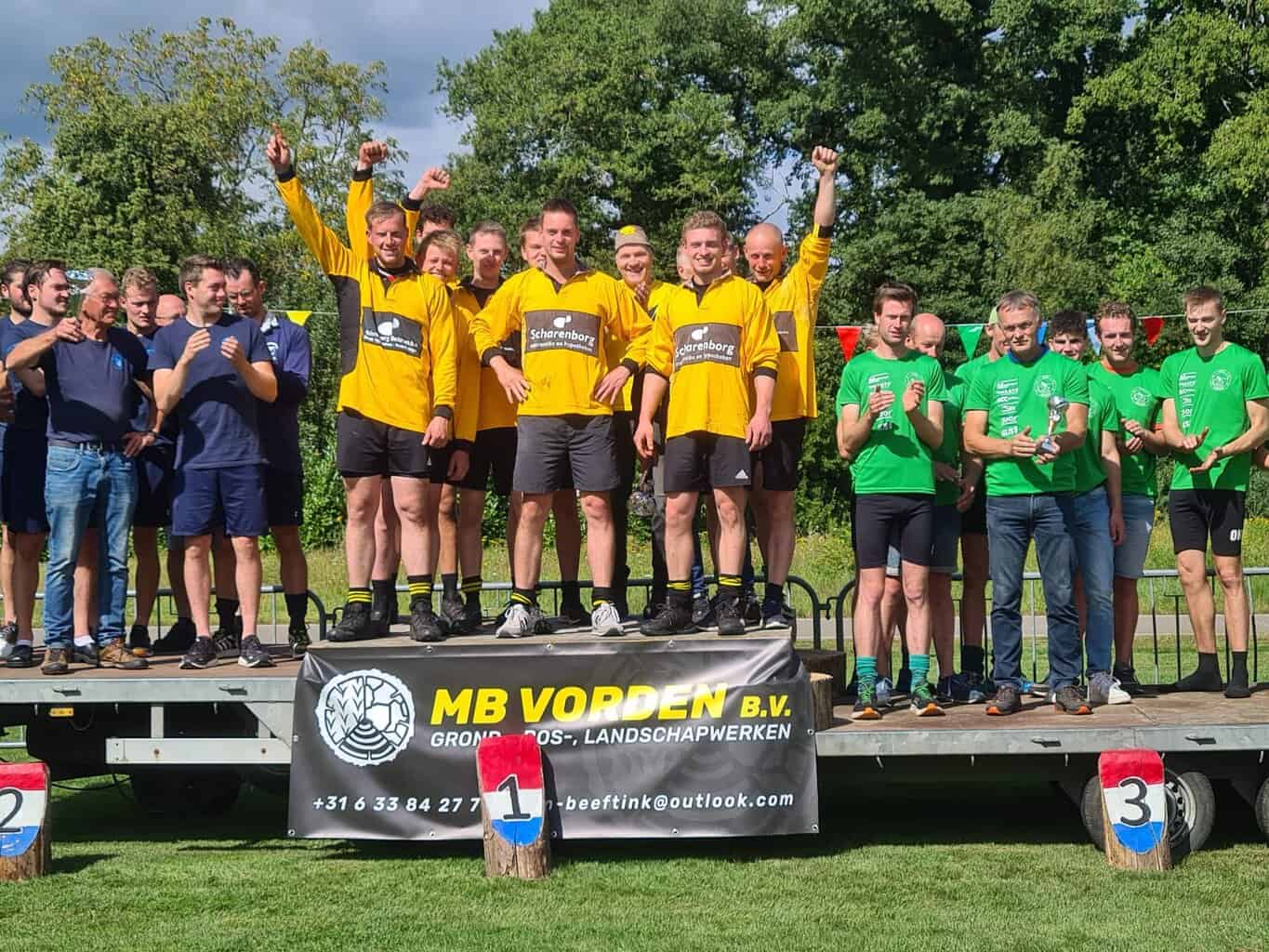 Goud voor de TTV VIOS Bison in de 640kg-klasse