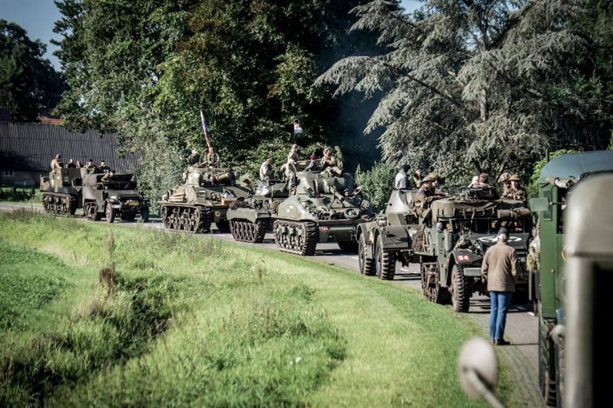 Twente Achterhoek Weekend rolling steel strijkt weer neer in st’Isidorushoeve met een groots wo2 kam