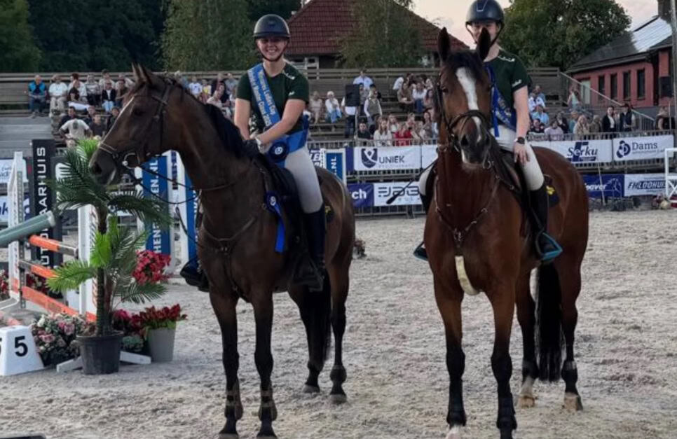 Eerste plaats bij Ladies Cup voor Livv uit Beltrum en Emmi uit Eibergen