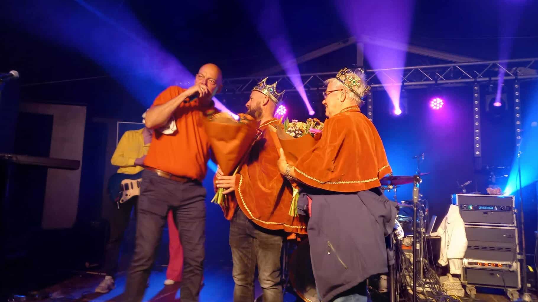 Walter Gemser en Dini Kossink Koningspaar in Gelselaar
