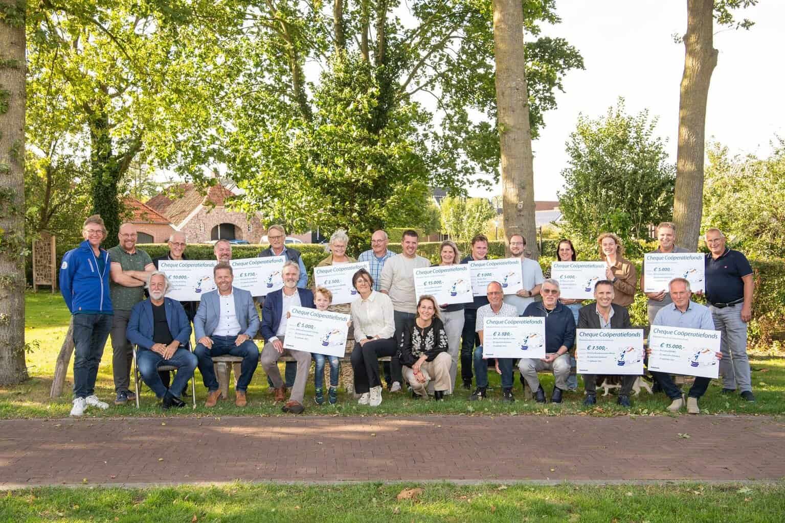 Rabobank verdeeld €74.380 in Noord- en Oost-Achterhoek