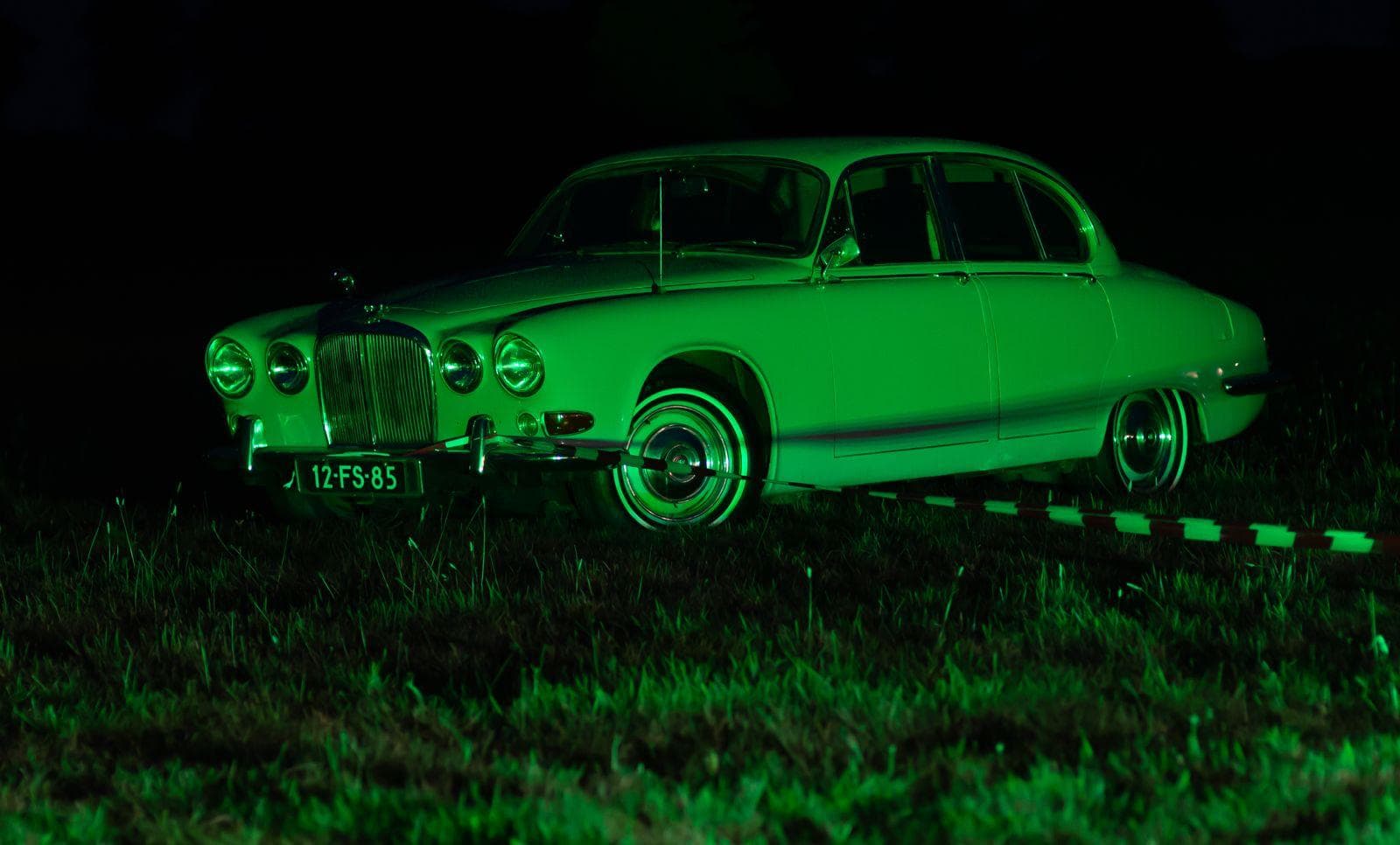 fotoreportage: 53 auto's bij Movie Night Drive-in van Classic Car Doctor uit Eibergen -