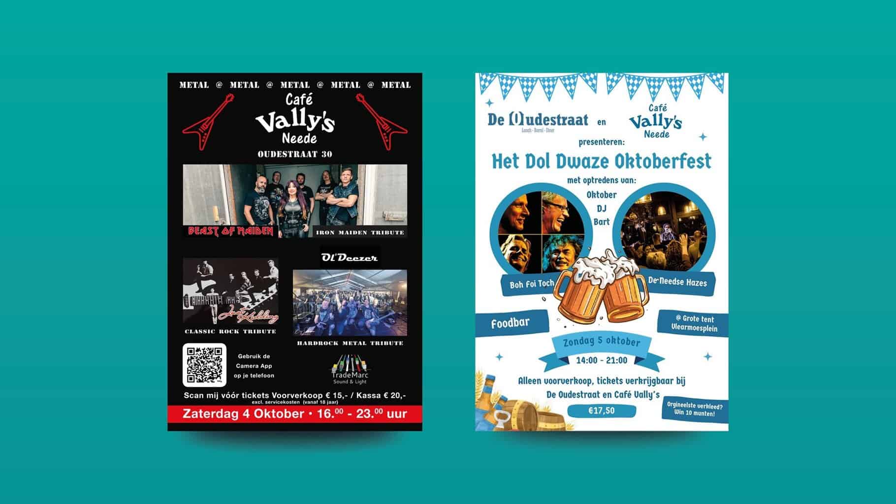 Feestweekend Neede: Metal op zaterdag, Oktoberfest op zondag