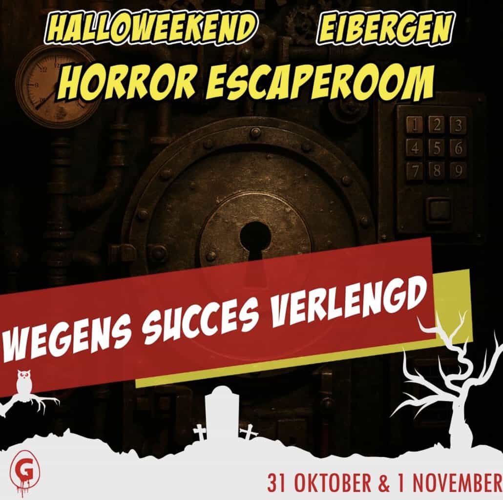 Horror Escaperoom in Eibergen wegens groot succes verlengd -
