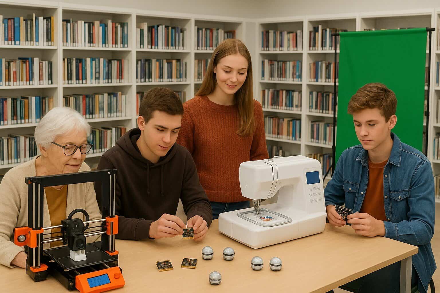 De Bibliotheek Neede opent het Maaklab -
