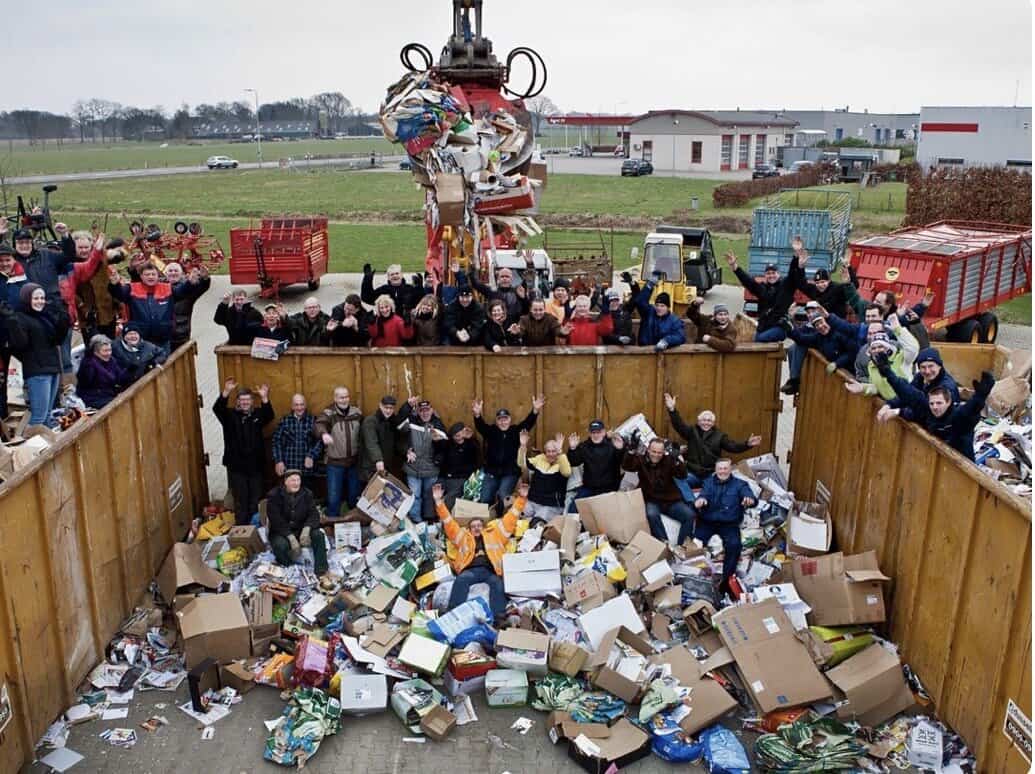 Na 67 jaar mag hier geen oud papier meer worden opgehaald