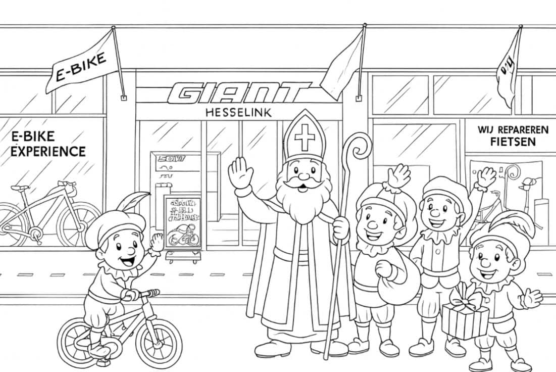 Giant Store Hesselink organiseert kleurwedstrijd: Win een gratis kinderfiets!