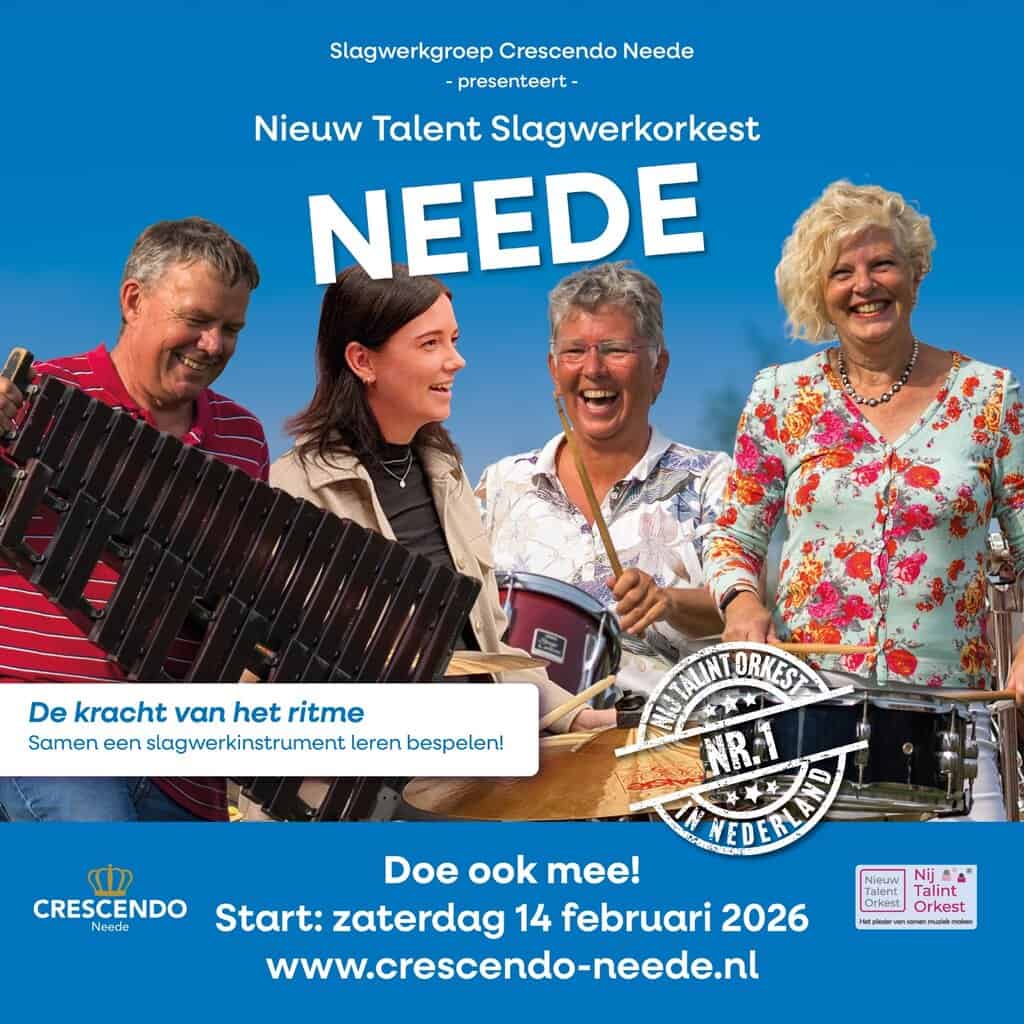 Nieuw Talent Slagwerkorkest Neede -