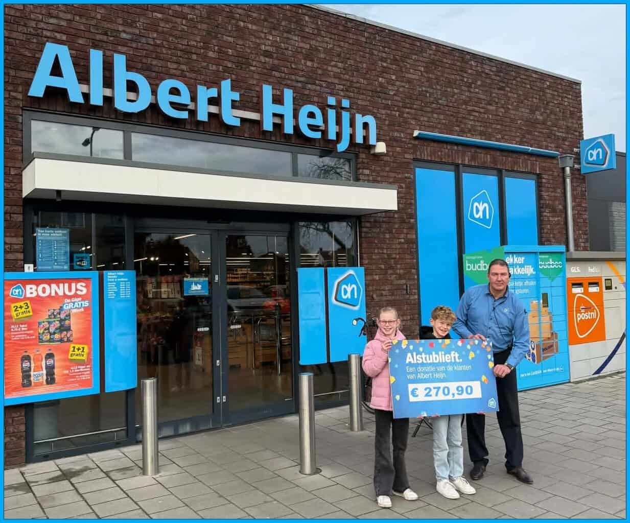 Statiegeld levert Hugo en Merel ruim 270 euro op voor Spieren voor Spieren