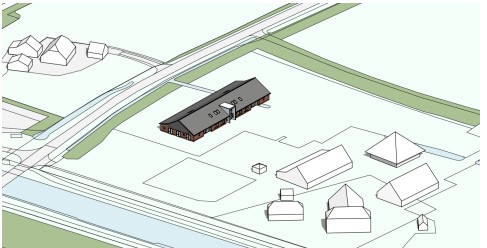 Bouw nieuw zorggebouw bij De Berkelhof aan Haarlosesteeg 2-4 in Haarlo