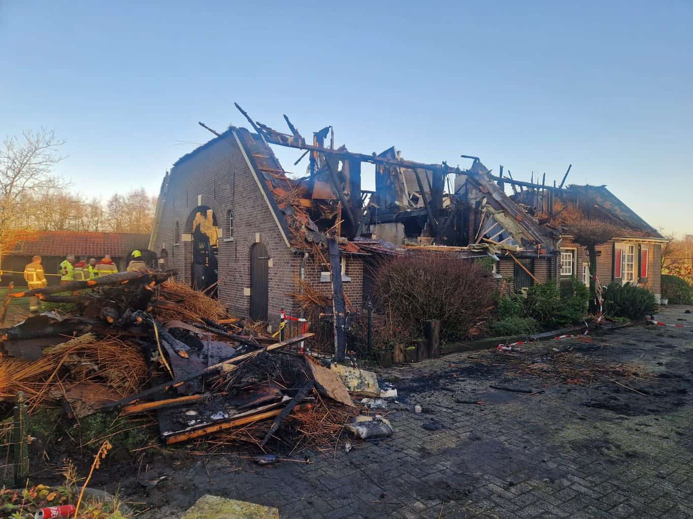 Al bijna 50.000 euro ingezameld voor door brand getroffen familie Buunk uit Ruurlo