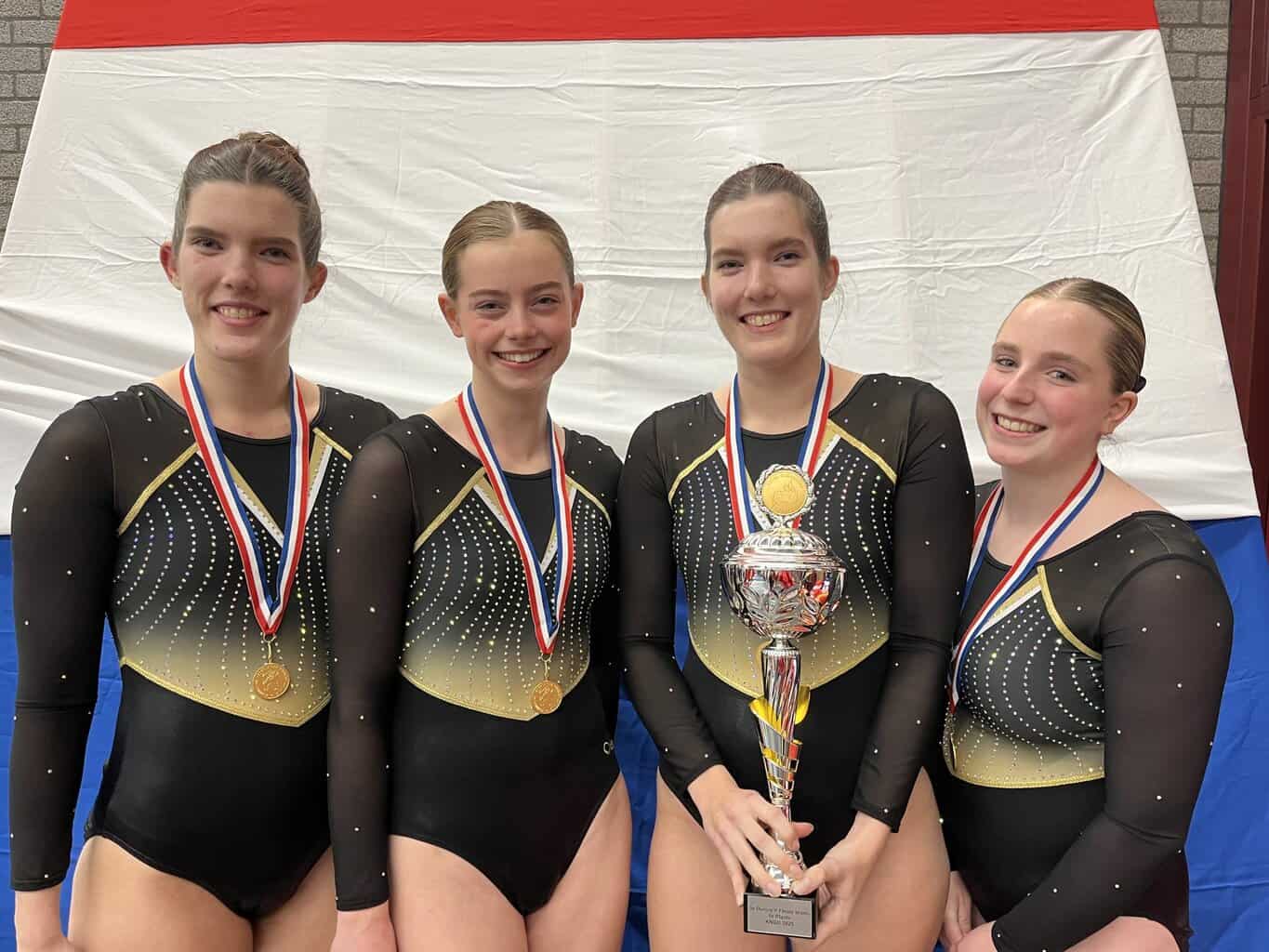 RGV team trampolinespringen kroont zich tot Nederlands Kampioen