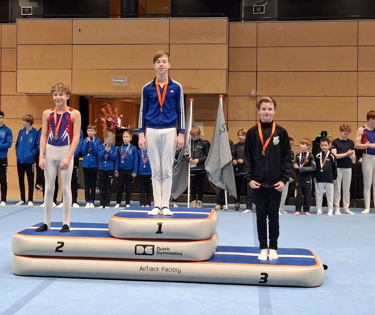 Gouden medaille voor Oliver Pelle van Odival Eibergen -