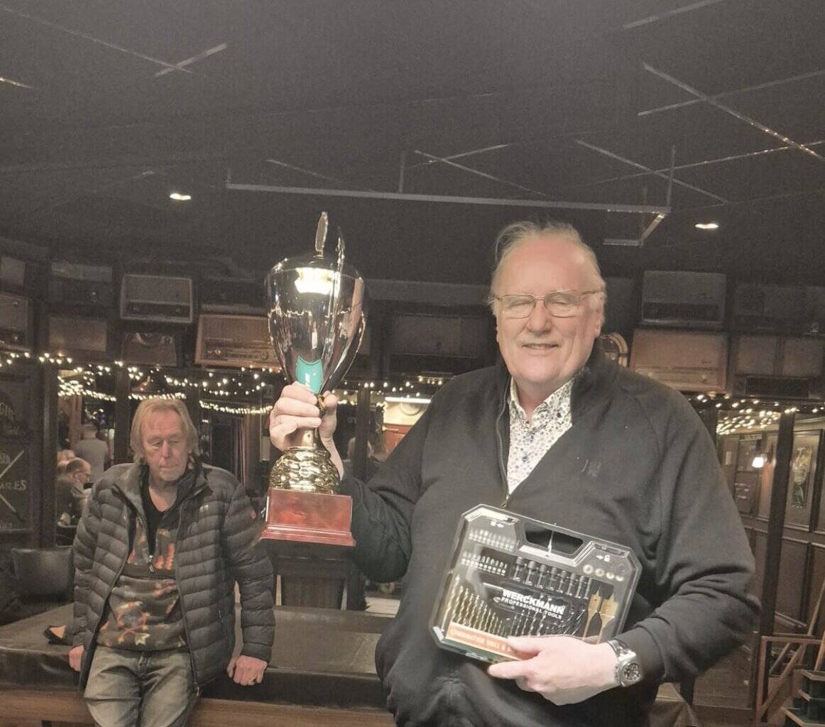 Jan Peetam winnaar Jan Tip bokaal -