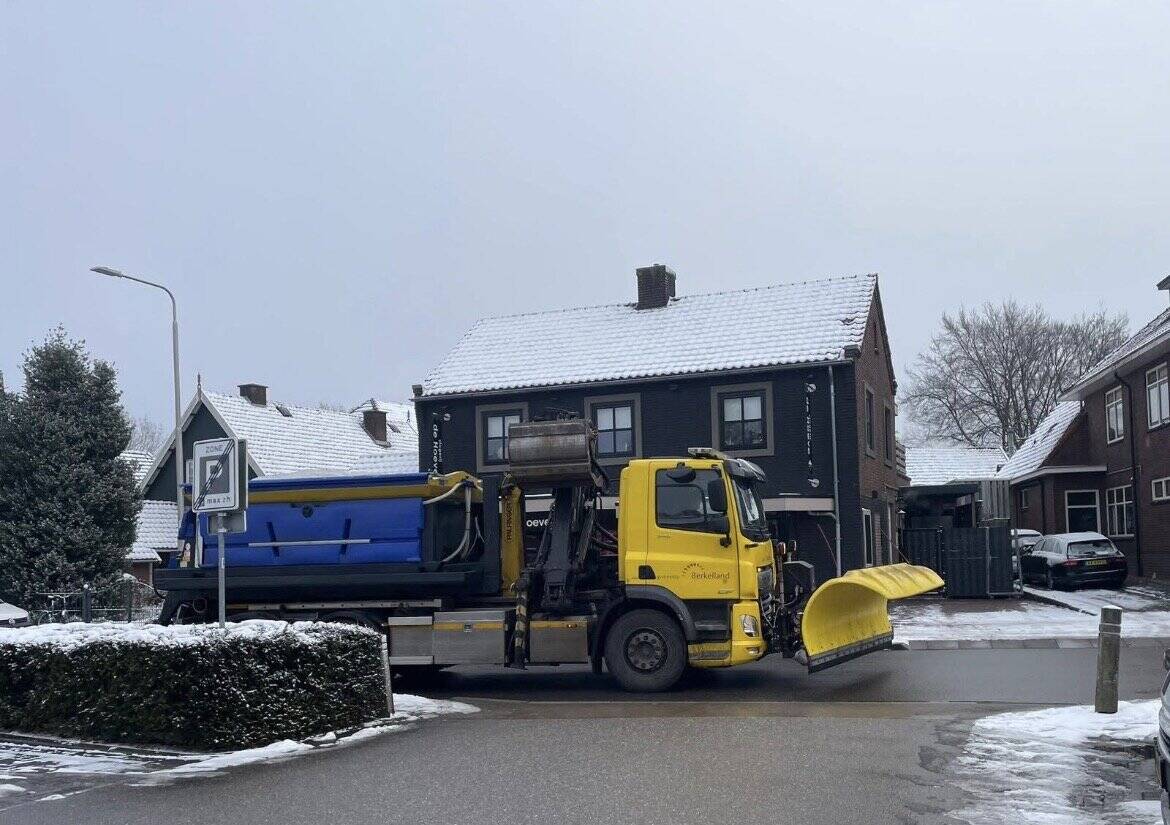 Code geel vanwege sneeuw en gladheid