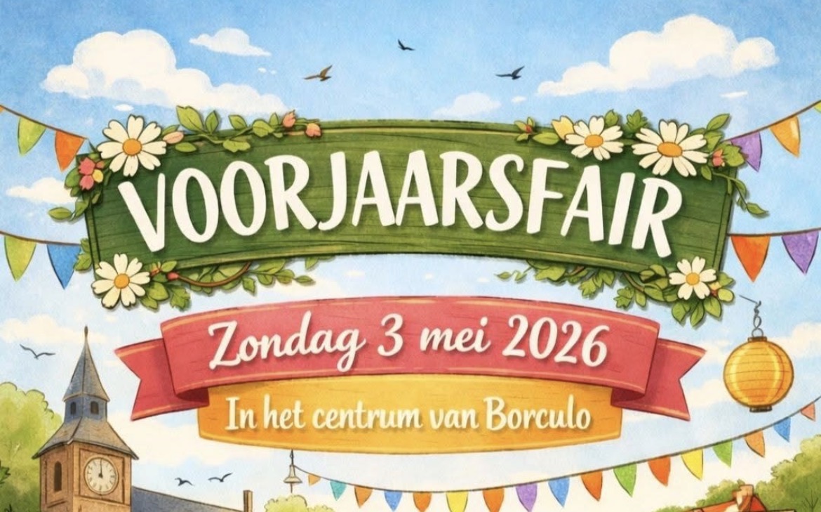 Een bruisend lentefeest in het centrum van Borculo