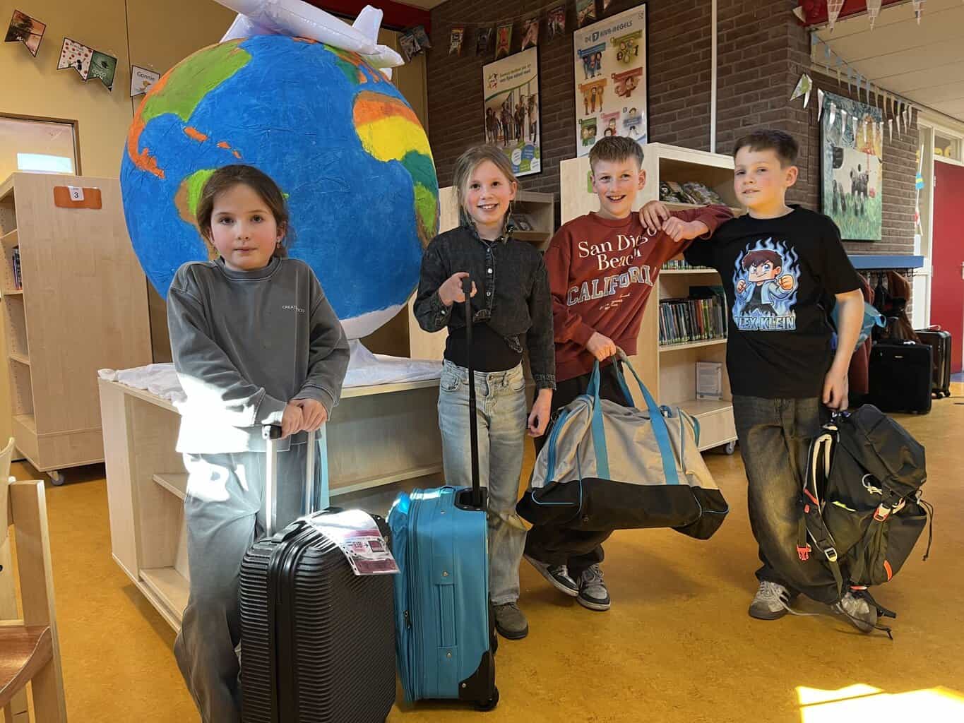 OBS Menno ter Braak in Eibergen trapt vernieuwd Taalproject af met wereldreis -