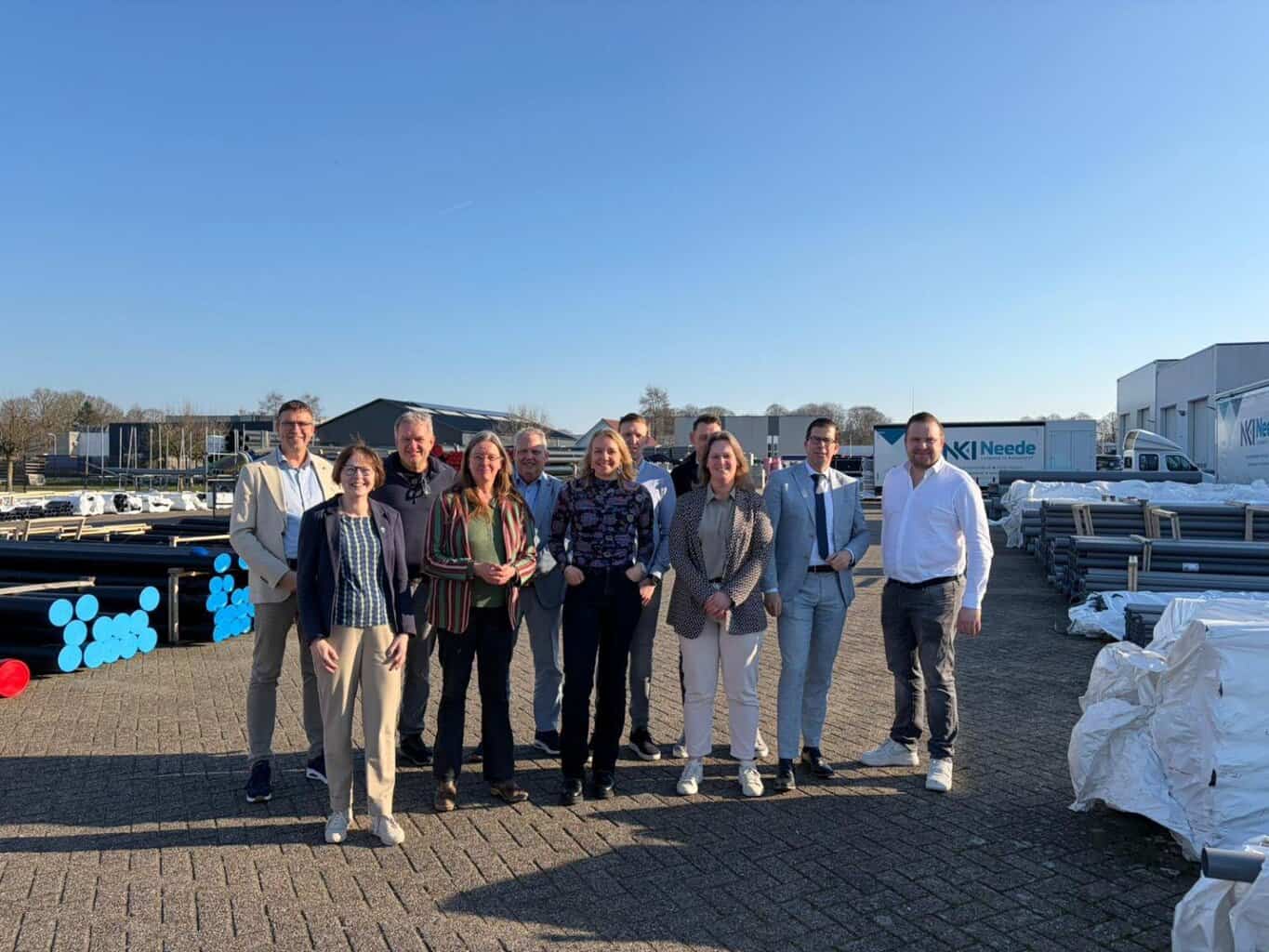 College?bezocht Needse Kunststoffen Industrie