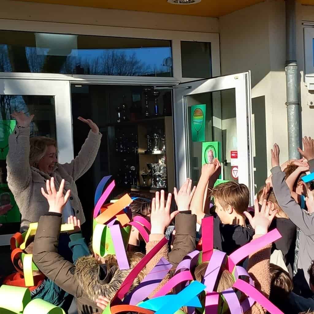 Juf Monique 25 jaar bij OBS De Driesprong in Ruurlo -