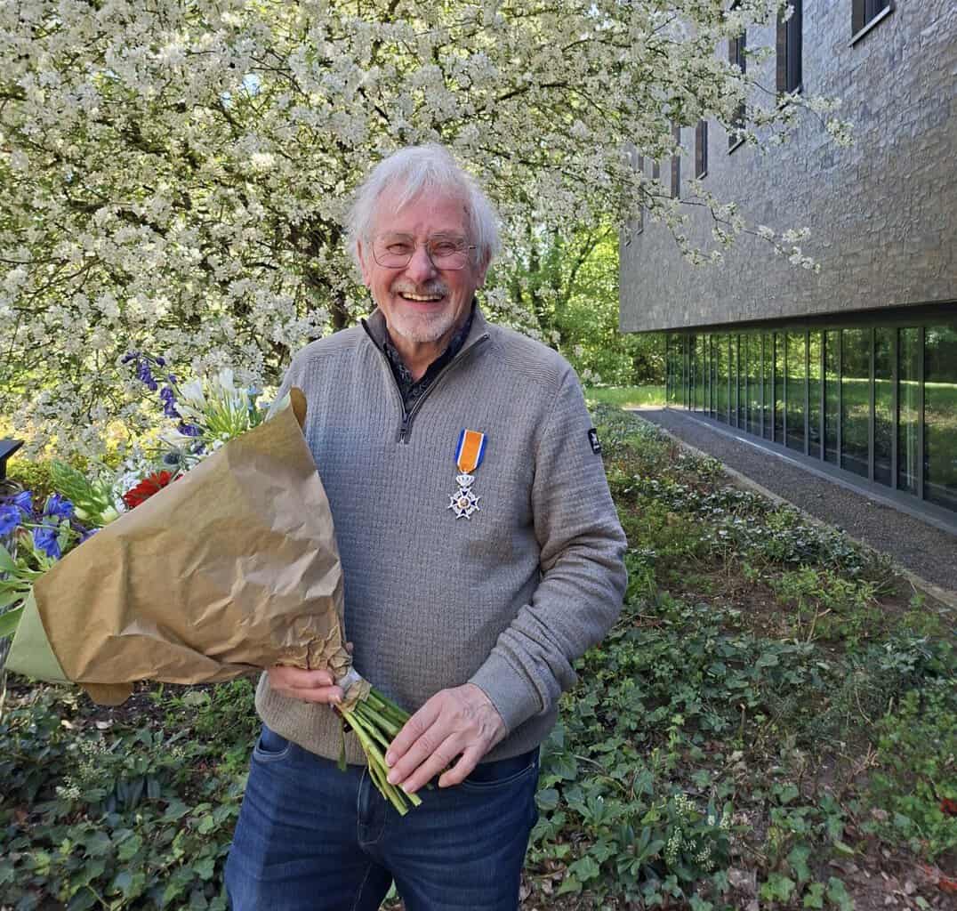 Arend Heideman benoemd tot Ridder in de Orde van Oranje-Nassau
