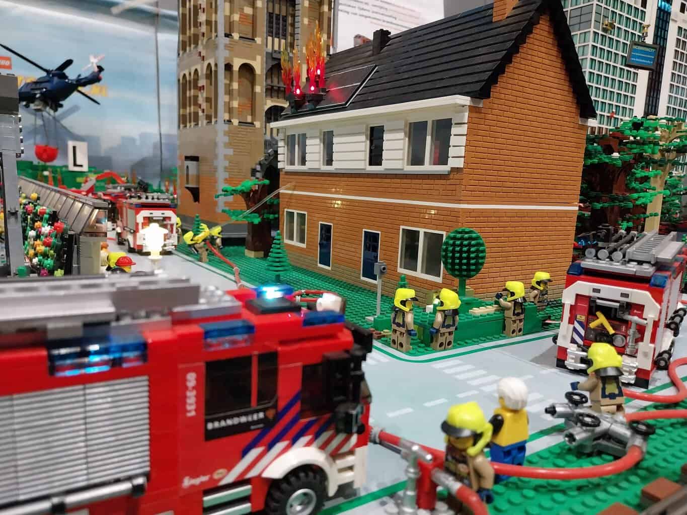Lego Incidenten City te zien in Brandweermuseum Borculo tijdens meivakantie -