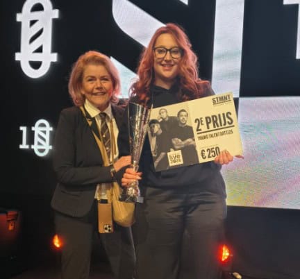 Hairstylist Eleyna Radstaak op podiumplaats bij landelijke talentenwedstrijd