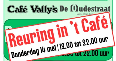 Reuring op ’t Plein in Neede verhuist naar Café Vally’s vanwege weersverwachting