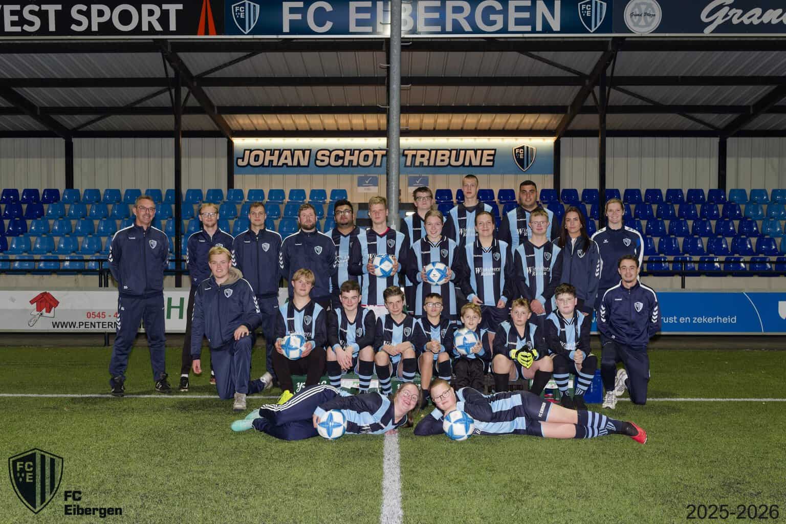 Bijzonder voetbalfeest voor G team FC Eibergen op 30 mei -