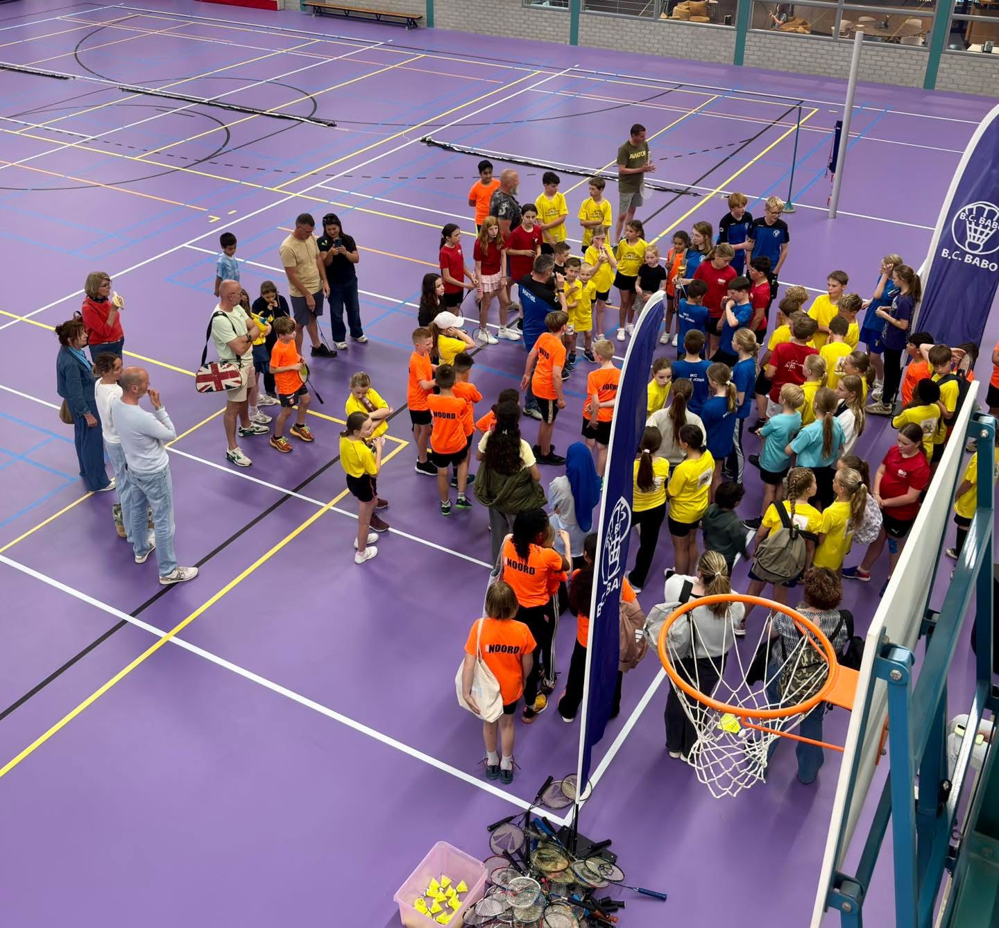 Geslaagd Scholenbadminton 2026 -