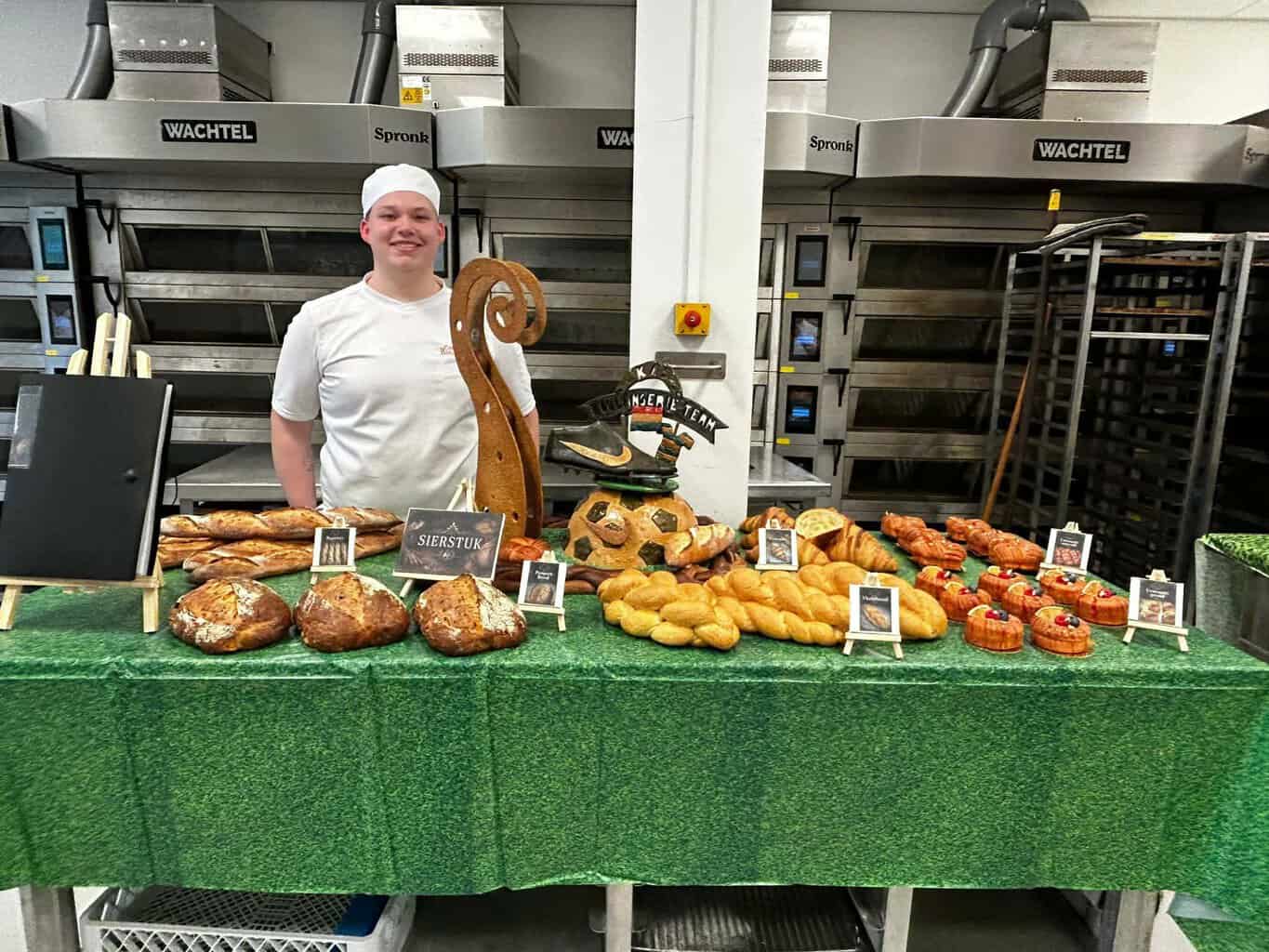 Bakker Kas Bruntink uit Neede aspirant-lid Nederlands Boulangerie Team -