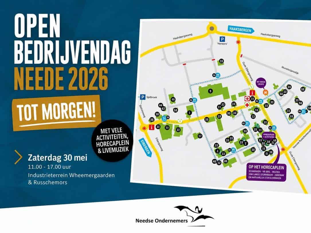 Open Bedrijven Dag Neede op industrieterreinen Russchemors en Wheemergaarden -