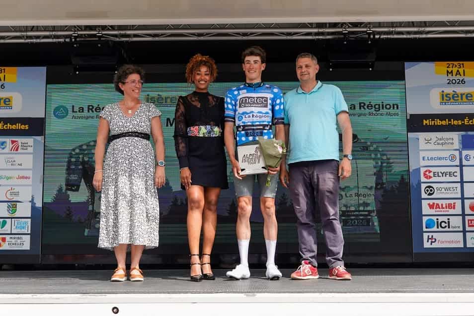 Ryan Gal uit Neede verovert bergtrui en strijdlustklassement in Alpes Isère Tour -