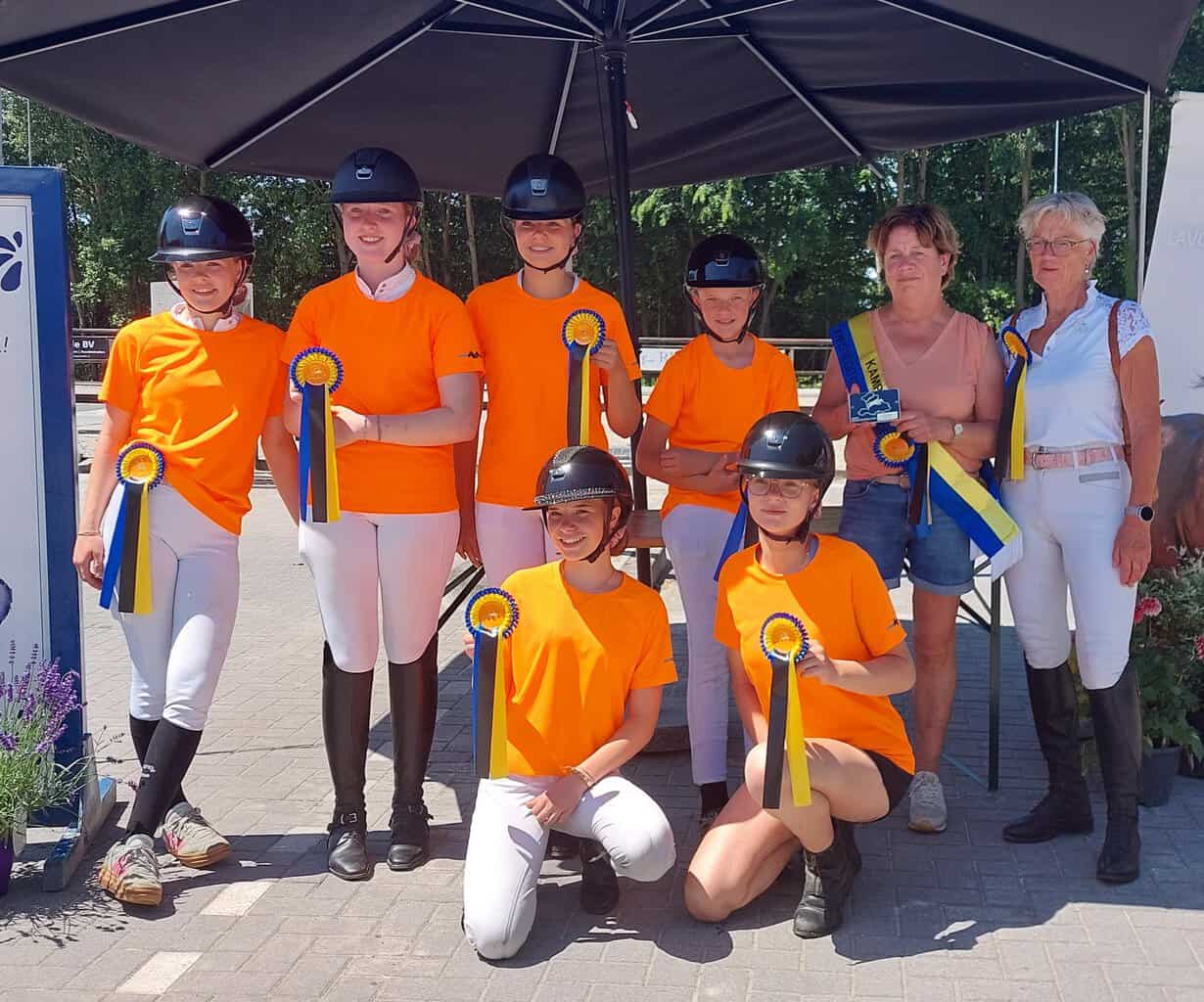 Berkelruiters 6 tallen Gelders kampioen