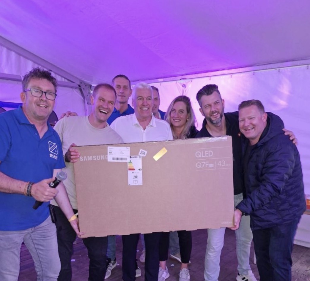 Rudy Vermeulen uit Eibergen wint hoofdprijs bij 60-jarig jubileum Sportclub Haarlo -