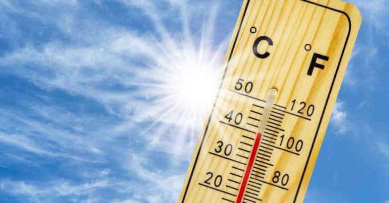 Code rood wegens hitte, later code geel voor zwaar onweer