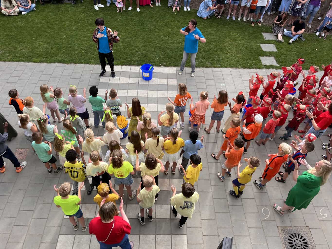 Feestelijke jaarafsluiting op IKC Het Simmelink Eibergen -